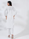 Zeenat: Classic chikankari on pure white cotton