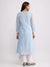Nazakat Kota blue kurti with Afgani pant