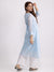 Nazakat Kota blue kurti with Afgani pant