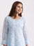 Nazakat Kota blue kurti with Afgani pant