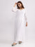 Maham- Luxurious Anarkali crafted with silk thread Chikankari kurti