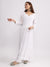 Maham- Luxurious Anarkali crafted with silk thread Chikankari kurti