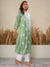 Nilofar: Sage Green hand embroidered Modal Chikankari Kurti