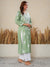 Nilofar: Sage Green hand embroidered Modal Chikankari Kurti