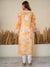Jugni Sunset Mul cotton Chikankari kurti with Dhoti Pant