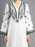 Noor: Pure cotton white Monochrome chikankari kurti