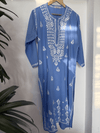Malhar:Reflecting grandeur with chikankari- Rayon